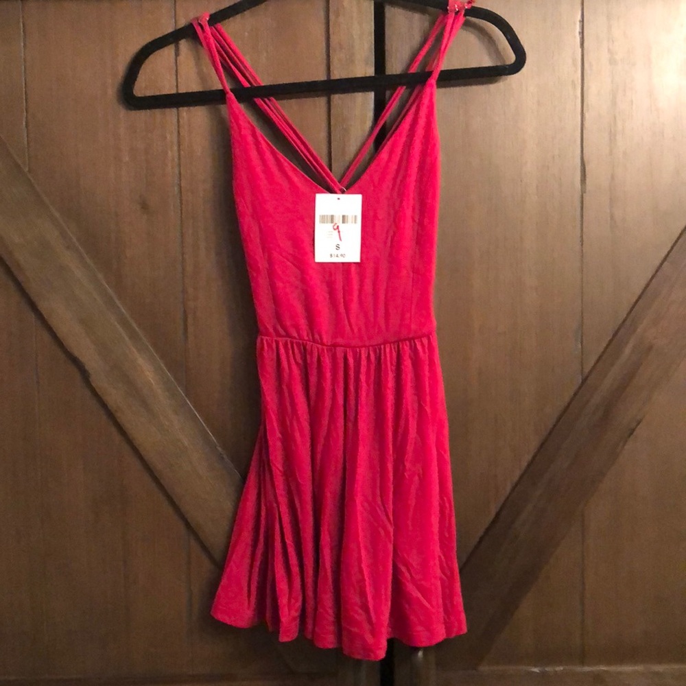 Forever 21 red romper